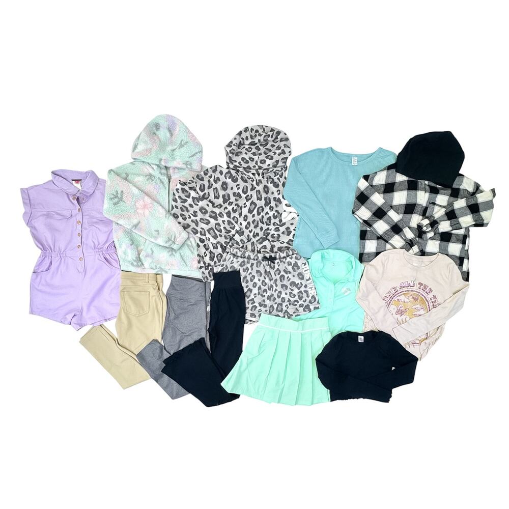 Hurley Girls Clothes Outfits Romper Hoodie Tops Pants Leggings Size 12/14
